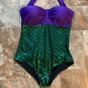 Mermaid one piece swimsuit